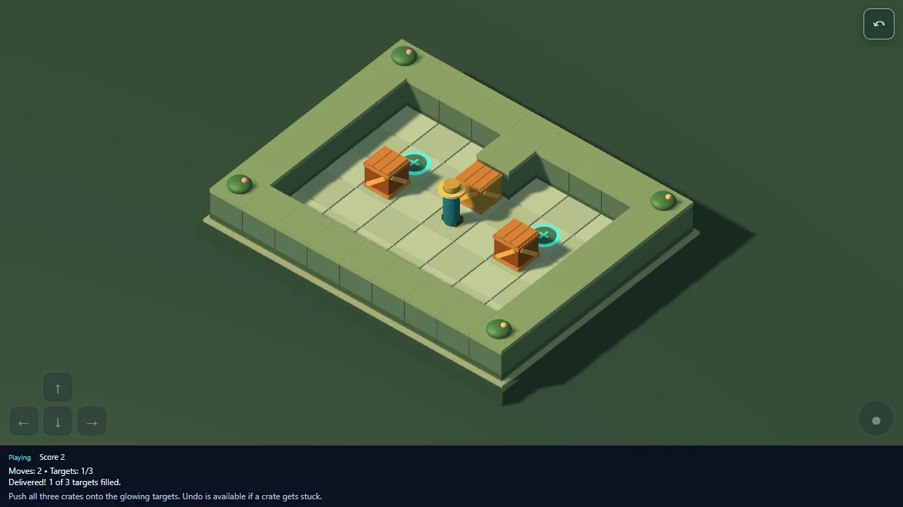 Gameplay captured from the published Puzzle Garden game